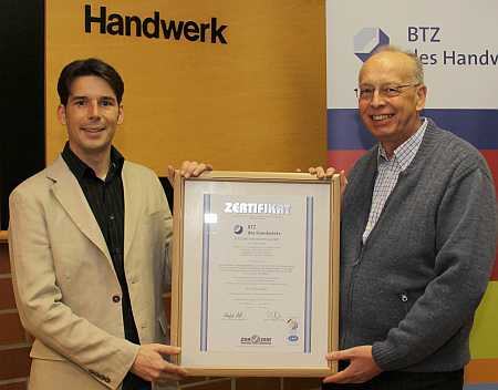 Das BTZ stellt sich seit Jahren einem regelmäßigen QM-Audit.