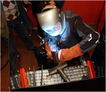 Traditionelles „Schweißerfrühstück“ beim BTZ 